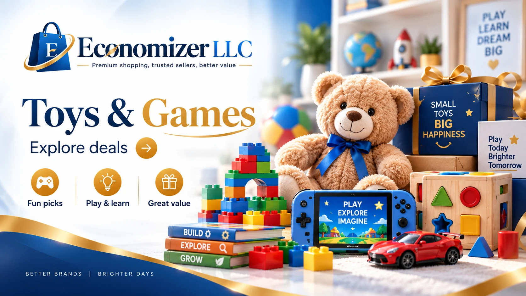 Toys & Games at Economizer LLC