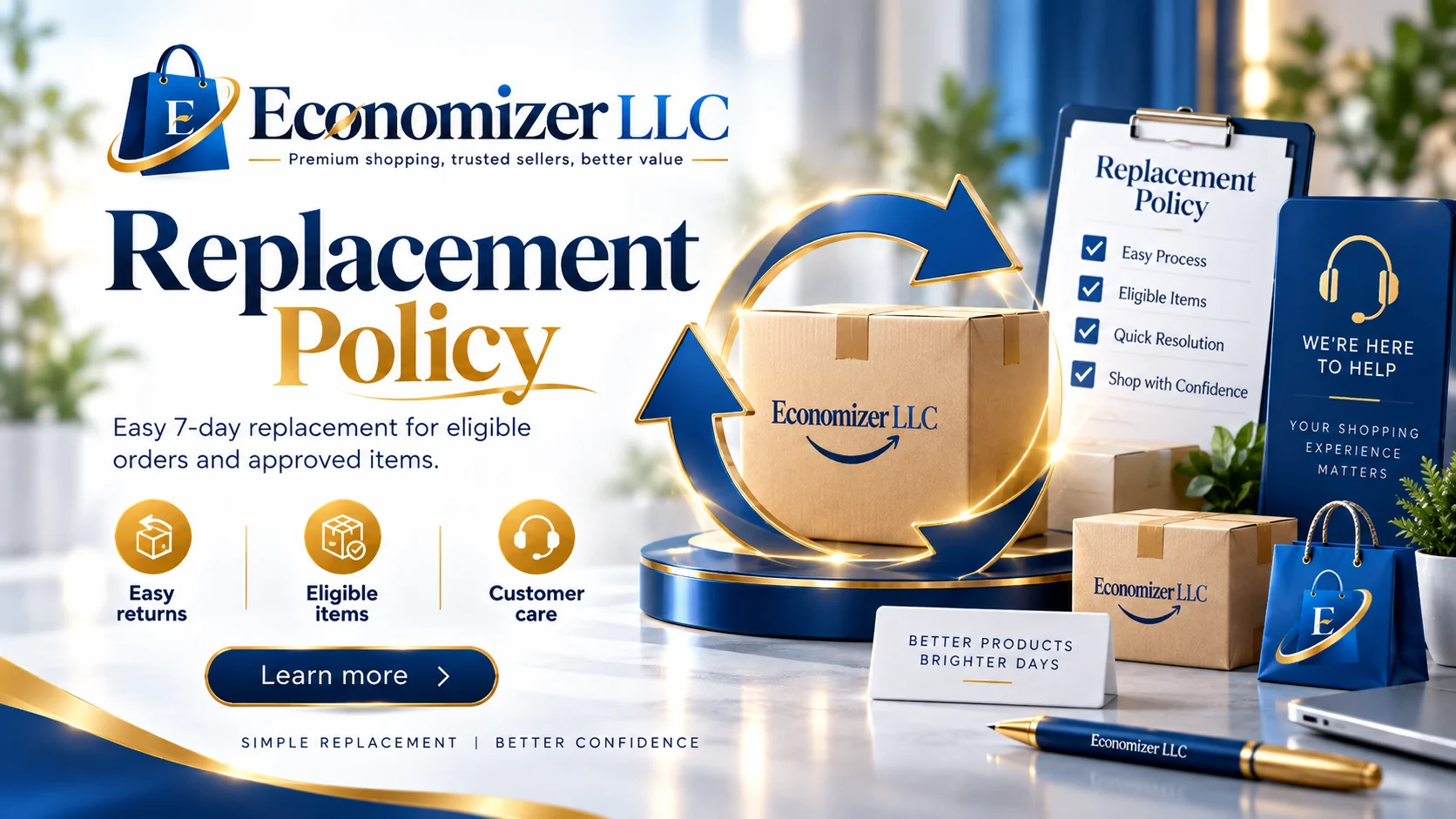 Return & Refund Policy | Economizer LLC