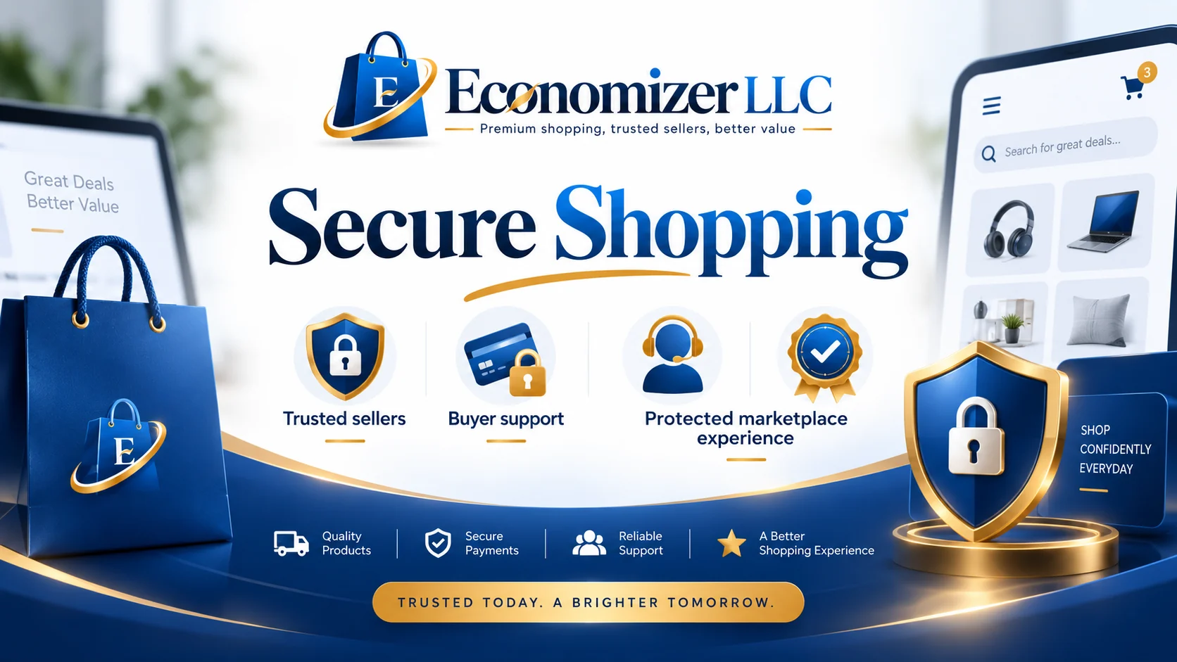 Secure shopping with Economizer LLC